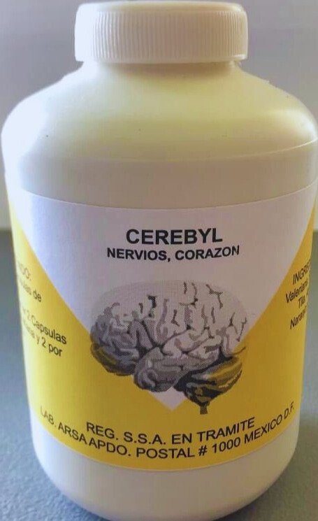Cápsulas Cerebyl